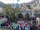 اجتماع ۳ هزار نفری دختران روزه اولی در امامزاده قاسم (ع) شمیران 