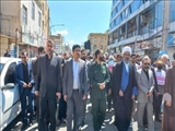 راهپیمایی روز قدس در شهرستان ملارد برگزار شد