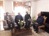 مسئولان ملارد به دیدار خانواده شهدا رفتند