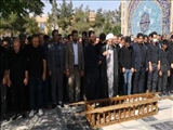 تشییع و خاکسپاری پیکر مادر شهید فلاح در قرچک