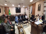نشست اعضای شورای اسلامی روستای اسفندآباد با فرماندار ملارد