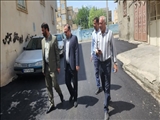 بازدید فرماندارشهرستان رباط کریم از اقدامات عمرانی در مناطق منفصل شهری 