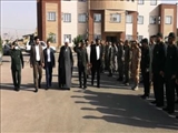 برگزاری صبحگاه مشترک نیروهای مسلح شهرستان قرچک به مناسبت سوم خرداد