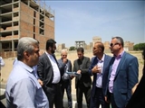 بازدید مدیرکل اموال و املاک بنیاد مستضعفان تهران از پروژه های کلان شهرداری اسلامشهر