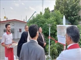 افتتاح دستگاه اندازه گيری غبار ريزشی در ملارد