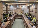 برگزاری جلسه ماهیانه مسئولین نواحی و پیمانکاران مناطق شهرداری اسلامشهر 