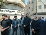 مراسم تشییع پیکر شهید فراجا با حضور مردم و مسئولین در شهرری برگزار شد