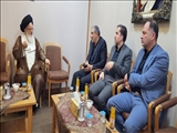 دیدار اعضای ستاد اربعین استان تهران با نماینده مقام معظم رهبری در عراق/ تعامل مواکب ایرانی و عراقی تسریع می‌شود