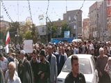 با حضور گسترده مردم؛ شهید گمنام دوران دفاع مقدس در پاکدشت تشییع شد