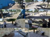 مرحله چهارم نصب و تجهیز مبلمان شهری در بوستان ها و پارک های شهر ورامین
