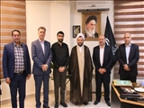 دیدار مسئولین باقرشهر و کهریزک با سرپرست‌ بخشداری به مناسبت فرارسیدن هفته دولت
