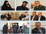 دیدار بخشدار جوقین شهریار با خانواده معظم شهدای بخش جوقین