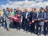 آیین بهره‌برداری از پروژه روکش آسفالت محور روستایی جابان، مقانک و گرمابسرد