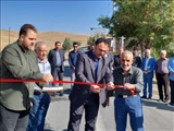 بهره‌برداری و کلنگ زنی پروژه‌های عمرانی در روستای مرا