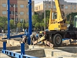 اجرای فاز اول ایستگاه آتش نشانی در شهرک مسکن مهر امام رضا(ع) پاکدشت 