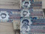 معابر شهر ورامین مزین به تمثال مبارک شهدای غیور دشت ورامین شد