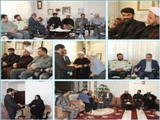 دیدار بخشدار جوقین با خانواده معظم شهدای هفتلگ، عربی و قندی 