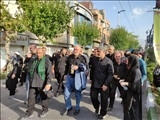 حضور استاندار تهران در مراسم پیاده‌روی با شکوه دلدادگان و جاماندگان اربعین حسینی در تهران