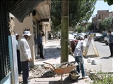 شهردار فرون آباد: مناسب سازی پیاده روها یکی از مباحث تأثیرگذار در زندگی شهروندان است