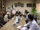 دیدار معتمدین روستای هفت‌جوی با فرماندار قدس 