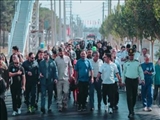  برگزاری همایش پیاده روی خانوادگی گرامیداشت هفته دفاع مقدس در اسلامشهر