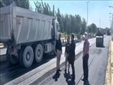 آسفالت بلوار ورودی روستای قشلاق اول بخش مرکزی قرچک با اعتباری بالغ‌ بر ۲۵ میلیارد ریال