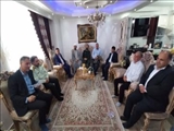 دیدار مسئولان ملارد با خانواده شهدا 