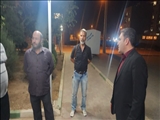 بازدید شبانه سرپرست شهرداری فرون آباد از بوستان های سطح شهر/  لزوم تأمین روشنایی پارک ها و معابر سطح شهر