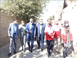 برپائی اردوی جهادی اجتماع محور در محله شادآباد منطقه ۱۸ تهران