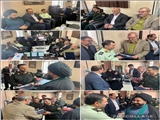 دیدار مسئولین بخش رودهن با فرمانده انتظامی بخش 