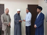 دیدار فرماندار ملارد با رئیس و کارکنان اداره اوقاف و امور خیریه شهرستان ملارد  
