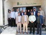 دیدار بخشدار مرکزی پاکدشت و دهیاران دهستان فیلستان با فرمانده و پرسنل پاسگاه انتظامی فیلستان