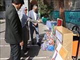 نمایشگاه مدرسه پروین اعتصامی شهرستان قدس به مناسبت فرا رسیدن روز جهانی کودک و محیط زیست 