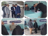 بازدید معاون استاندار تهران از میز خدمت نماز جمعه تهران