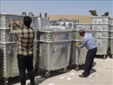 نصب و بازسازی ۲۰۰ مخزن زباله مکانیزه توسط شهرداری پردیس در همه نقاط شهر