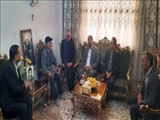 دیدار مدیرکل کمیته امداد استان تهران با خانواده شهید « مرتضی فغانی عصمت آبادی »