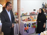 بازدید شهردار قرچک از نمایشگاه مشاغل خانگی ویژه بانوان