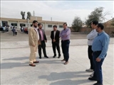 مشارکت خیرین در ساخت زمین چمن مصنوعی مدرسه شهیده جمشیدی بخش مرکزی شهرستان پاکدشت
