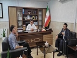 نشست مشترک سرپرست شهرداری فرون آباد با مسئول دفتر نظام مهندسی شهر برگزار شد