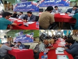 برگزاری مراسم میز خدمت و دیدار عمومی مسئولین در بخش قلعه نو با حضور شهروندان