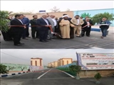 خیابان شهدای غزه در شهر فرون آباد افتتاح شد