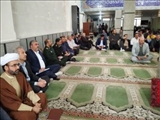 دیدار فرماندار و روسای ادارات ملارد با اهالی روستای قلعه فرامرز