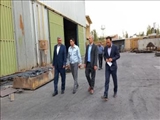 بررسی مشکلات دو واحد صنعتی در شهرک صنعتی صفادشت با حضور فرماندار ملارد