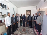 فرماندار ملارد میهمان خانواده شهید جعفر جان محمدی