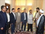  دیدار سرپرست فرمانداری شهرستان شهریار با خانواده شهیدان بختیاری و عابدینی 