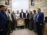  تجلیل از دانش آموز اسلامشهری مدال آور در مسابقات اختراع سال 2023 کشور سوئیس در صحن علنی شورای اسلامی شهر