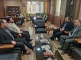 دیدار مدیرکل فرهنگ و ارشاد اسلامی استان تهران با فرماندار ویژه شهرستان ورامین