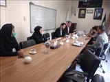 نشست تخصصی معاون سیاسی، انتظامی فرماندار رباط کریم با مسئولین بیمارستان فاطمه الزهرا(س) 