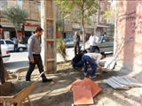 نظارت نمایندگان مردم در شورای شهر صالحیه از پروژه های جاری عمرانی