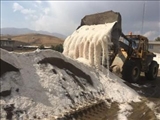  دپوی ۳۰ تُن شن و ماسه بمنظور جلوگیری از یخبندان معابر و عرصه های عمومی محلات شهر صالحیه